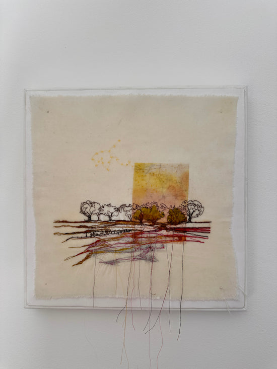 Across the Field 40 x 40 cm