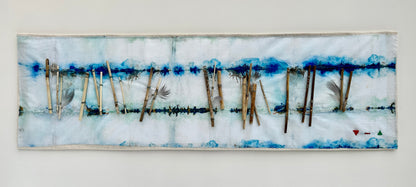 Where the river sings 85x27 cm