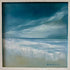 The mini collection, even though I love making big paintings, a small artwork can make a big statement and huge impact in any living space.  A seascape made in oil on wooden board, ready to hang and shipped worldwide,  I look forward to see where you will hang this original artwork with its beautiful blues and water reflection on the beach.